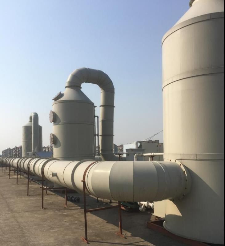 噴淋工藝處理塑料玩具廠(chǎng)生產(chǎn)廢氣凈化方案