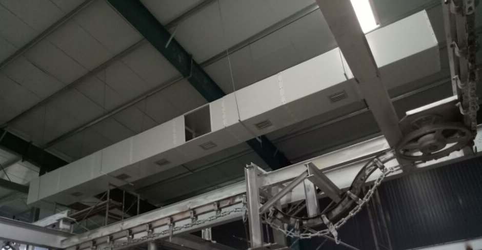 電動車廠排風降溫方案 什么設備降溫的同時，還能通風換氣