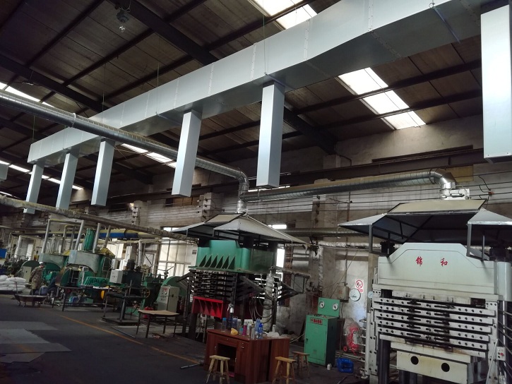 比較大的工廠怎么降溫？長距離管道送風系統設計