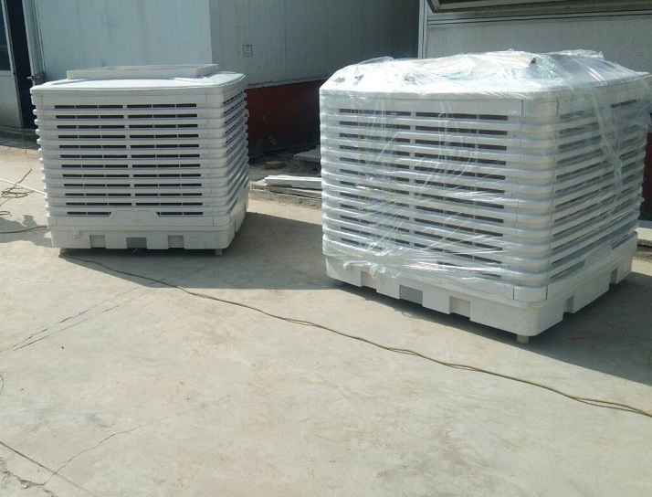 通風換氣型：如果室內空氣污濁，或者有異味等，同時還非常悶熱的車間廠房等場所，例如：印染車間、化工、電鍍或焊接、各種高密度養殖場所建議采用風機水簾降溫系統，此場所通風換氣是主要需求，兼顧降溫是次要需求。