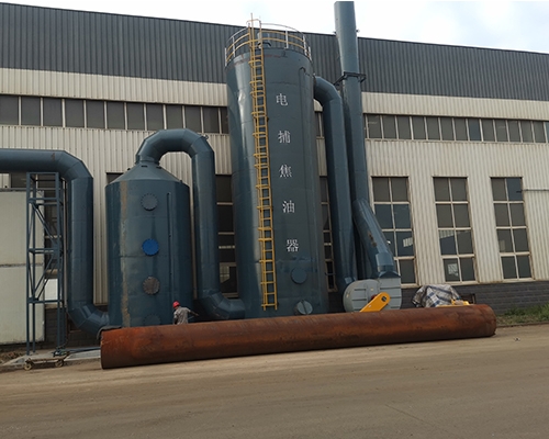 蜂窩式電捕焦器是一種碳素化工除塵裝置，用于回收煤氣和焦爐煤氣中的焦油，同時除塵、水霧等雜質(zhì)，達到物料回收與氣體凈化的雙重效果。