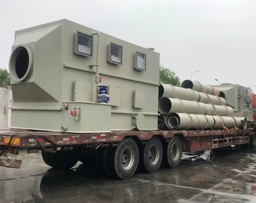 有機廢氣處理方案設計活性炭箱噴淋塔設計安裝 有機廢氣處理方案設計活性炭箱噴淋塔設計安裝