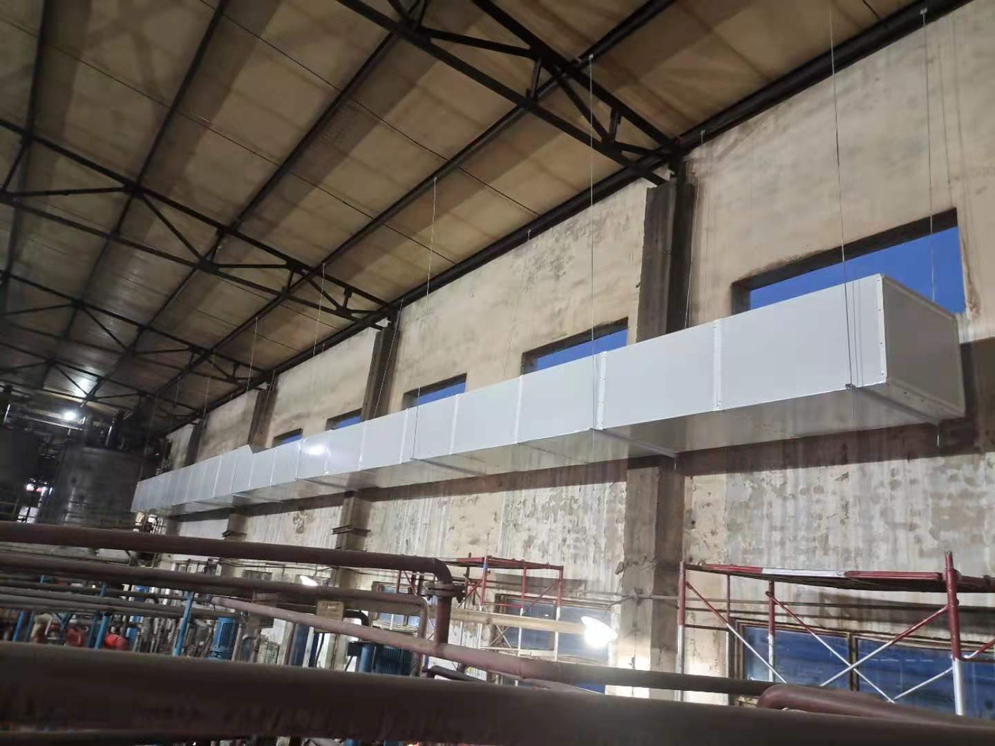 工業?送風管道降溫系統-濕簾冷風機