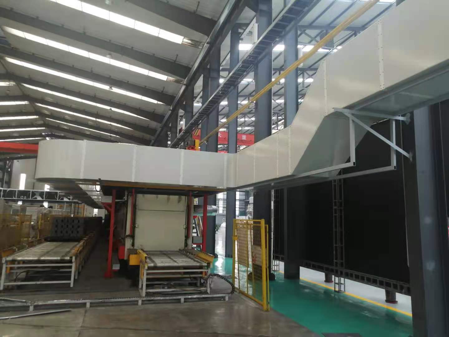 夏季工業廠房降溫散熱裝置濕簾冷風機